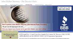 Desktop Screenshot of johnwalkerattorney.com